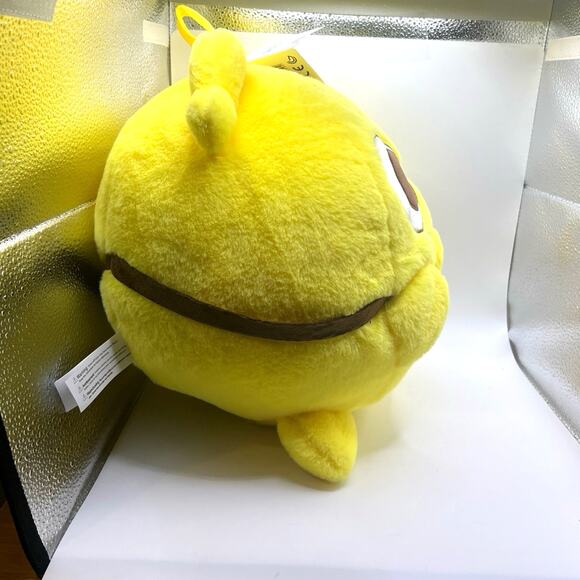 12" Soft Fill JellieMons - Yellow Luca Stuffed Animal - carrot like belt - Picture 4 of 12